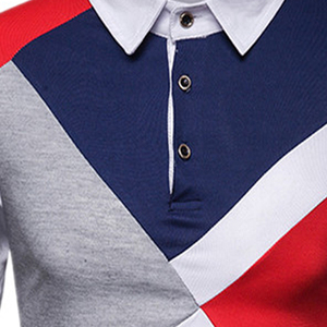 Polo de golf imprimé de logo personnalisé de haute qualité pour hommes T-shirts tricotés respirants à séchage rapide et à manches courtes de grande taille - Product Image 4