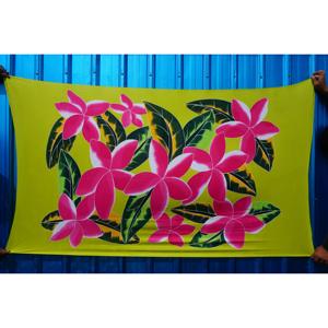 Pareos Hawaianos Pintados a Mano 100% Rayón de Alta Calidad, Ropa de Playa Personalizada al por Mayor, Cubierta para las Islas del Pacífico Asiático HPMU005-02-200 - Product Image 1