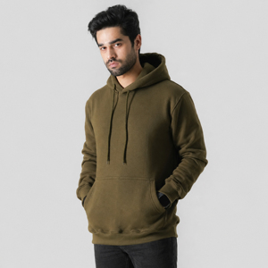 Sudadera con Capucha Extra Grande de Alta Calidad, Estilo Vintage, para Invierno, 360 GSM, 100% Algodón, Felpa Gruesa, con Bolsillos, para Hombre - Product Image 1