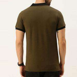 เสื้อโปโลกีฬา2025ลำลองแบบถักเสื้อโปโลผ้าฝ้ายสไตล์ใหม่ขายดี - Product Image 5