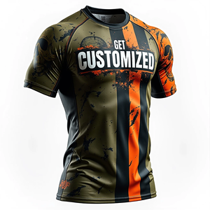 Rash Guard personalizado creado con tela que absorbe la humedad y paneles elásticos para un control máximo kimono de jiu jitsu personalizado - Product Image 4