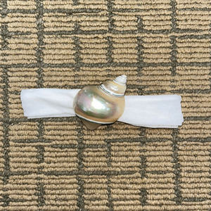 Anneau de serviette en coquillage naturel fait à la main, best-seller de 99 Gold Data Vietnam, bon prix, haute qualité - Product Image 6