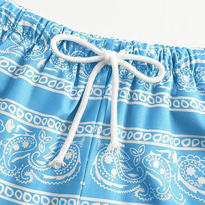 กางเกงขาสั้นผู้ชายพิมพ์ลายผ้าพันสำหรับเล่นบาสเก็ตบอลวัยรุ่นตาข่ายสองชั้นไซส์ใหญ่พิเศษตามสั่ง2025 - Product Image 3