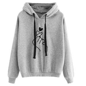 Women Saleh Enterprises Fleece Hoodie Autumn/Winter Embroidered Lined Warm Oversized Soft Plush Casual Pullover/<b>Zipper</b> - Product Image 2