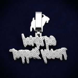 จี้มอสซาไนต์สั่งทำพิเศษรับรองโดย GOAT พร้อมตัวเรือนทอง 14K ประดับเพชรสวยงาม สร้อยคอแบบสเต็ปเปอร์ - Product Image 5