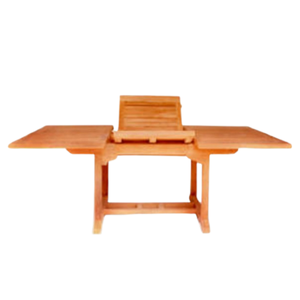 Muebles en oferta, mesa rectangular de estilo moderno para exteriores, hecha de madera de teca de buena calidad. - Product Image 1