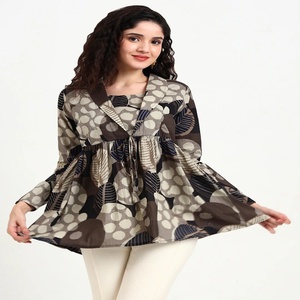 Ensemble short 2 pièces en coton 100% à imprimé floral vintage, col carré, décontracté, pour la plage, respirant, écologique, séchage rapide - Product Image 6