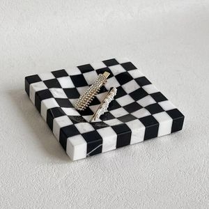 ถาดไม้พร้อมถาดเรซิ่นสำหรับตกแต่งห้องนั่งเล่นห้องนอนถาดเสิร์ฟคุณภาพสูงตกแต่งบ้าน - Product Image 4