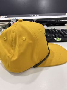 ผู้ผลิตหมวกออกแบบหมวกเบสบอลแบบสั่งทำพิเศษ หมวก Snapback 5 ชิ้น ผ้าฝ้าย 100% หมวกปักลายพร้อมเชือก - Product Image 5