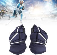 Guantes de Hockey sobre Hielo Transpirables con Logotipo Personalizado, 1 Par, Pulgares Curvos, Excelente Agarre, para Deportes, Hechos en Pakistán