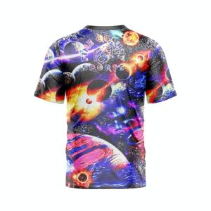 T-shirt de lutte personnalisé OEM 100% polyester et élasthanne T-shirt à séchage rapide T-shirts de compétition pour adultes pour hommes - Product Image 3