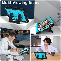 Étui de protection robuste antichoc en silicone PC pliable avec béquille OEM ODM pour tablette Samsung Galaxy Tab A11 Plus A9 Plus 11 pouces