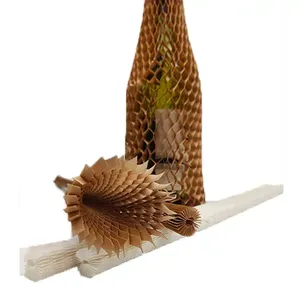 Custom Size Kraft Honeycomb <b>Wrap</b> Recyclable Craft <b>Paper</b> with Uncoated or Coated Option - Product Image 5