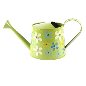 Arrosoir artisanal en fer forgé, finition antique, léger, pour plantes de balcon - Product Image 3