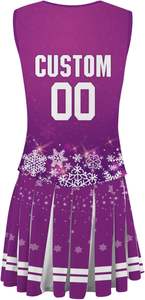 Uniformes de Cheerleading directs d'usine tenues de Cheer personnalisées pour filles et femmes uniformes d'équipe professionnelle respirants extensibles - Product Image 3