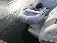 Bateau pneumatique rigide pliable de sport en fibre de verre de haute qualité 2023
