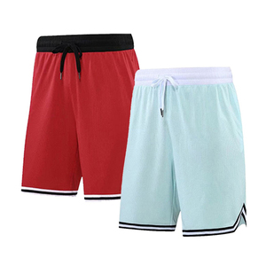 Shorts confortables pour hommes Shorts imprimés Polyester Laker hommes maillot de basket-ball maille court taux de gros pas cher prix OEM Service - Product Image 5