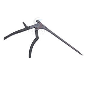 Curette Kerrison manuelle sur mesure de 18 cm, 90 degrés, 2 mm, en acier inoxydable noir, certifiée CE, fabrication pakistanaise, vente chaude - Product Image 5