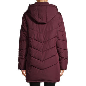 Chaquetas Acolchadas con Diseño Personalizado para Invierno, Transpirables, con Cuello Alto, Diseño de Cremallera Moderno, Estampadas, al por Mayor - Product Image 6