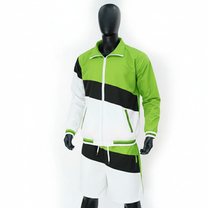 ชุดเซ็ตเสื้อแจ็คเก็ตและกางเกงขาสั้นลำลองสำหรับผู้ชาย รุ่นใหม่ล่าสุด ปี 2026 น้ำหนักเบา ผลิตจากไนลอน 100% ชุดเซ็ตสำหรับทุกเพศ - Product Image 1