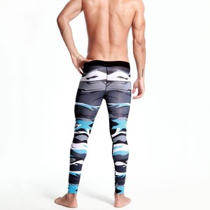 Vêtements de yoga et de fitness pour hommes de qualité supérieure, pantalon de compression ajusté au corps, respirant, pour la course à pied, la natation, la salle de sport, leggings pour hommes - Product Image 4