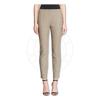 OEM Elegante Damen hose aus echtem Leder, hochwertiges Finish