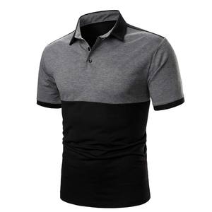 2025 nueva moda de alta calidad para hombre para Polo camiseta algodón poliéster manga corta con cuello levantado tela de punto bordada - Product Image 2