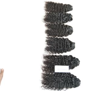 Cheveux naturels alignés sur les cuticules brutes, prix de gros, paquets de cheveux humains vierges brésiliens non traités - Product Image 5