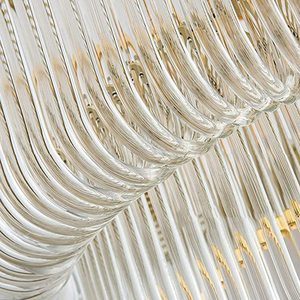 ที่ขายดีที่สุดนอร์ดิกโพสต์-โมเดิร์นแสงหรูหราห้องนั่งเล่นแก้วจี้แสงสร้างสรรค์หรูหราคริสตัล E14โคมไฟระย้า - Product Image 6