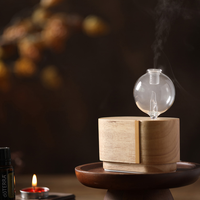 Diffuseur d'arôme de table coréen classique malaisien Oem en bois véritable Ce Rohs huile naturelle parfum sans eau aromathérapie