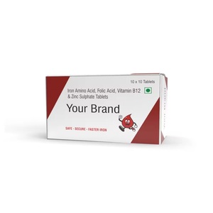 Tableta profesional de zinc con vitamina <span class=keywords><strong>B12</strong></span> de alta demanda para disminuir el estrés oxidativo disponible en el suministro de exportación
