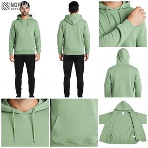 Sudadera con Capucha de Invierno de Algodón Premium 2025, Ligera, de Color Sólido, Transpirable, de Secado Rápido, con Bolsillo, Personalizable para Hombre - Product Image 6