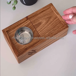 Venta caliente de calidad Premium quemador de madera bakhoor Oud quemador de incienso conjunto incensario bakhur quemador conjunto - Product Image 1