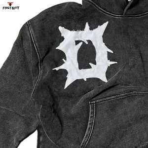 Gran oferta, sudaderas con capucha para hombre de la mejor calidad, invierno al aire libre, cómodo, 100% algodón, bordado, diseño de desvanecimiento solar, vendedor superior - Product Image 6