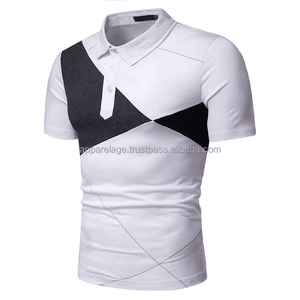 เสื้อยืดตีกอล์ฟแขนสั้นระบายอากาศได้ดีผ้าคอตตอนลายปักโลโก้ PIQUE 220g เสื้อโปโลเสื้อยืด - Product Image 6