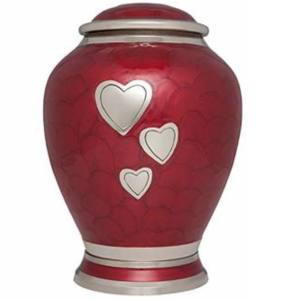 โกศสำหรับผู้ใหญ่ทำจากทองเหลืองสีดำและสีทองรูปทรงโดมทำจากโลหะโกศงานศพ - Product Image 4