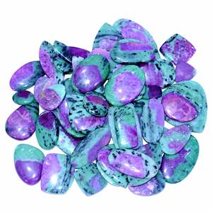 100% rubí natural zoisita cabujón piedra preciosa suelta rubí natural zoisita cabujón piedra preciosa forma mixta zoisita piedra preciosa suelta - Product Image 5