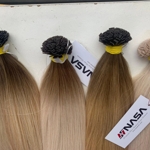 K ปลายผมต่อแบบตรงสำหรับต่อผมมนุษย์เกรดเวียดนามแบบคุณภาพสูง - Product Image 5