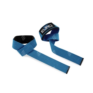 Sangles de musculation en coton solide renforcé, rembourrage pour le poignet, confort, boucle à dégagement rapide, antidérapant, réglable, léger, portable - Product Image 4