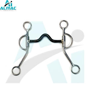 Broca De Filete de puerto alto cómoda y duradera ALMAC Ideal para caballos con necesidades de entrenamiento que exigen una guía clara y firme - Product Image 1