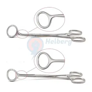 1PC Body Piercing Tool Needle, Pipe Clamp, Forceps, Plier Lip Belly Septum  Surgical Stainless Steel Piercing Tools