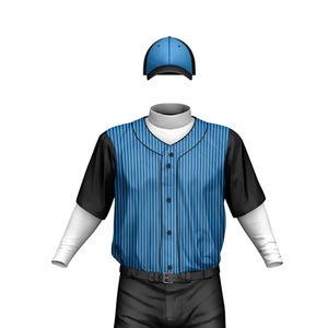 Conjunto de Uniformes de Béisbol Personalizados para Equipos, Camisetas y Pantalones de Softbol a Rayas, Transpirables, de Secado Rápido, con Logotipo Bordado e Impreso, Conjunto Completo - Product Image 5
