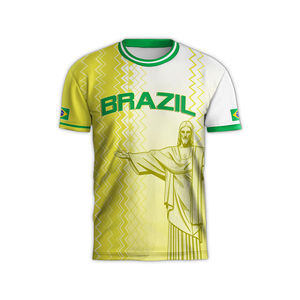 Maillot de football personnalisé OEM respirant à manches courtes pour club, avec logo et numéro sur mesure, approvisionnement en gros - Product Image 1