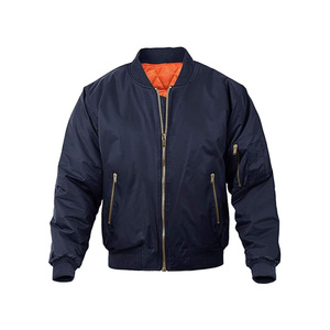 Nueva chaqueta de moda de primavera y otoño para hombre, chaqueta de bombardero cortavientos ligera en blanco impermeable informal - Product Image 6