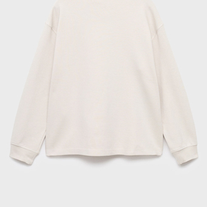 เสื้อสเวตเชิ้ตเด็กผู้ชาย คุณภาพสูง ระบายอากาศได้ดี น้ำหนักเบา ปกพับได้ / สวมใส่สบาย ราคาโรงงาน บริการ OEM สีพื้น - Product Image 6