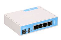 Router WiFi MikroTik hAP lite, RB941-2nD, 2.4GHz, 4x RJ45 100Mb/s