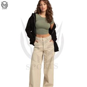 Sweat à capuche personnalisé pour femmes 60% coton 40% polyester prix de gros sweat à capuche femme surdimensionné de haute qualité. - Product Image 2