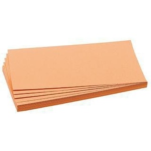 Tarjeta de moderación FRANKEN de 20.5 x 9.5 cm, 100% papel reciclado naranja, 130 g/m², 500 unidades/paquete, producto de presentación - Product Image 1