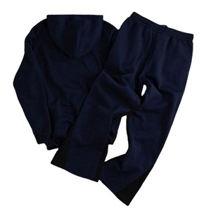 Custom Logo Heavyweight Baggy Tracksuits Unisex Sweat suit <b>Set</b> High Quality Autumn Winter Solid Hoodie <b>Sweatpants</b> <b>Set</b> Men - Product Image 2