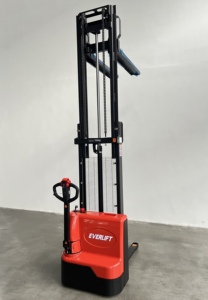 Heli รถยกไฟฟ้า3ม. 3.5ม. 4ม. 1.2ตัน1.5ตันรถยกซ้อน3300lbs พร้อม CE straddle Stacker แบตเตอรี่ลิเธียม - Product Image 3